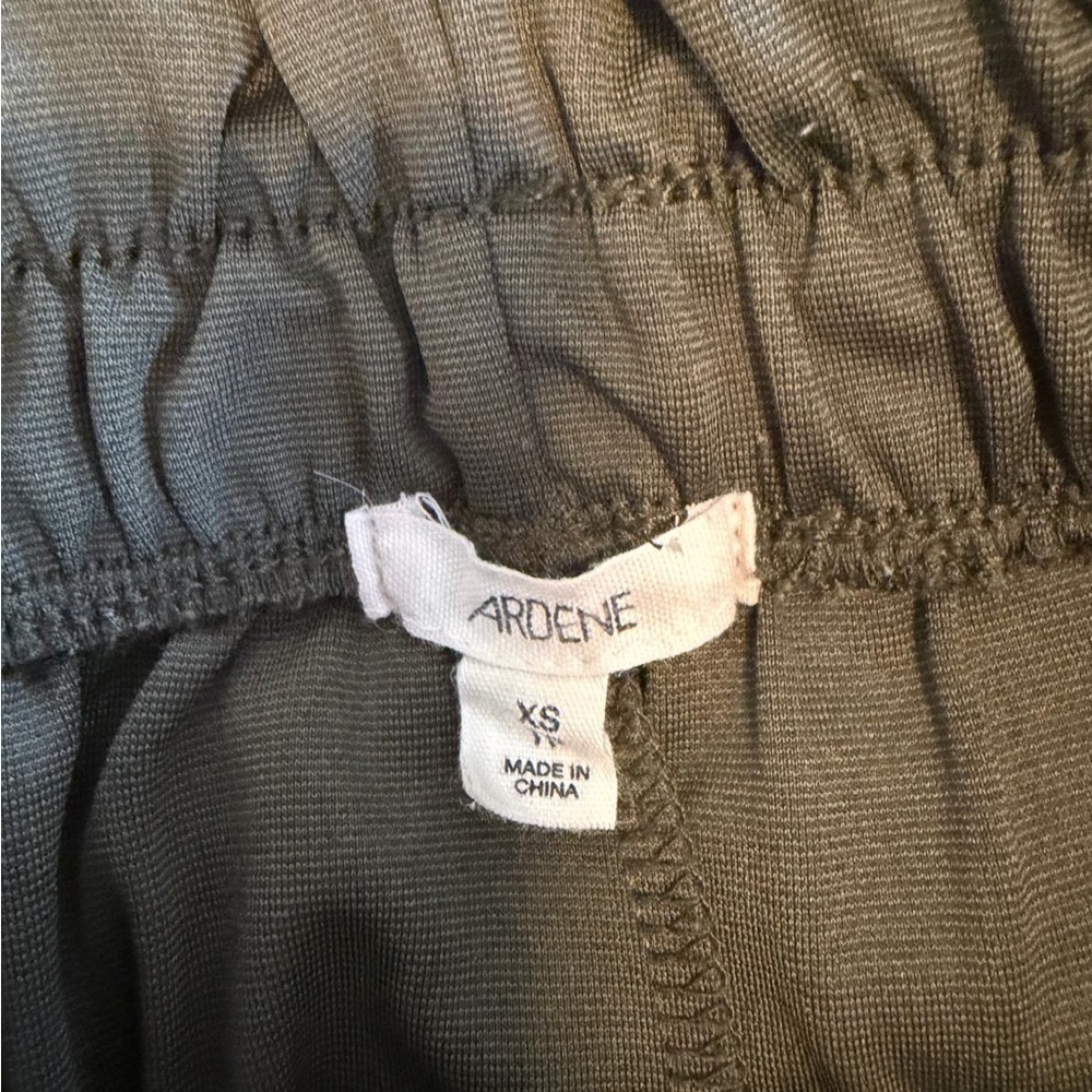 Ardene Olive Green Elastic Waist Pants - Picture 4 of 4